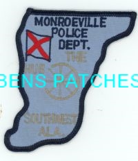 ALABAMA,MONROEVILLE POLICE 3